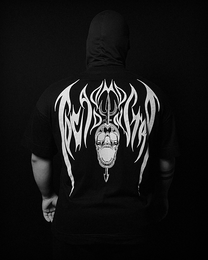 OVERSIZED - SKULL TRIDENT DARK