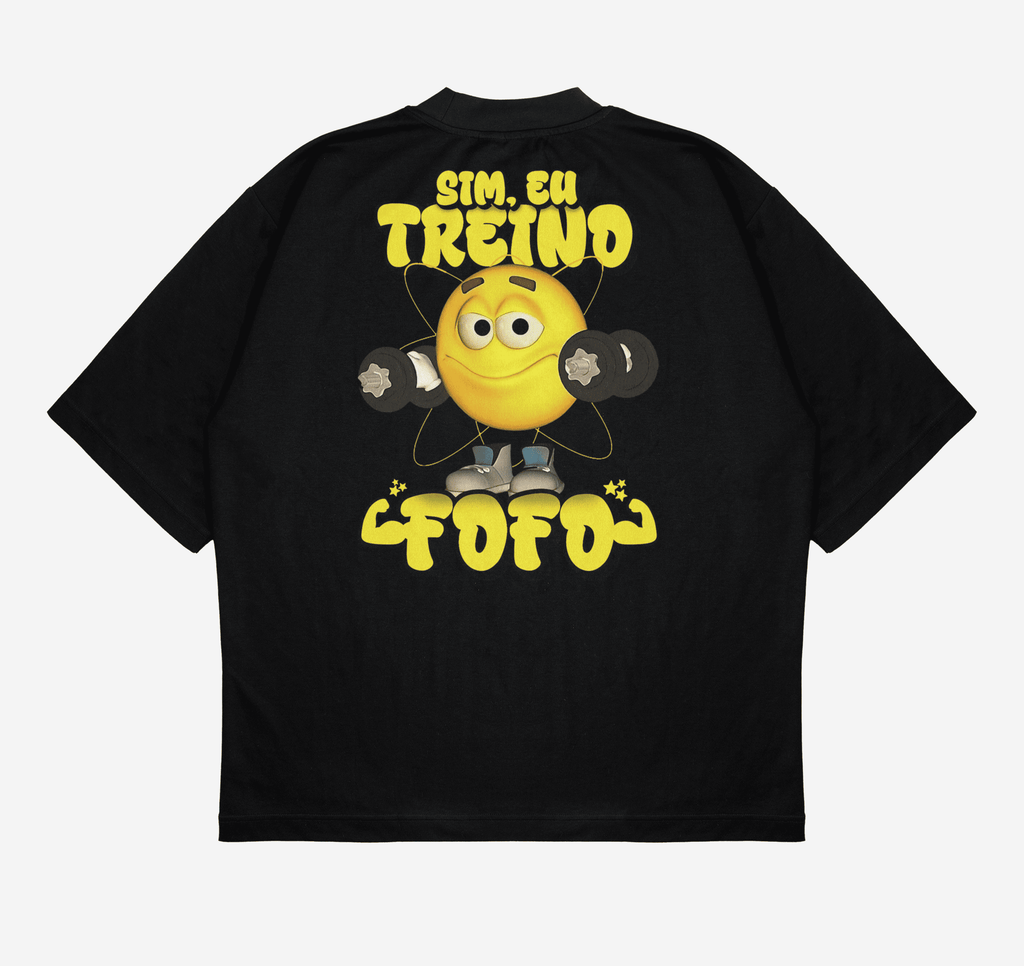 OVERSIZED - Sim eu treino fofo