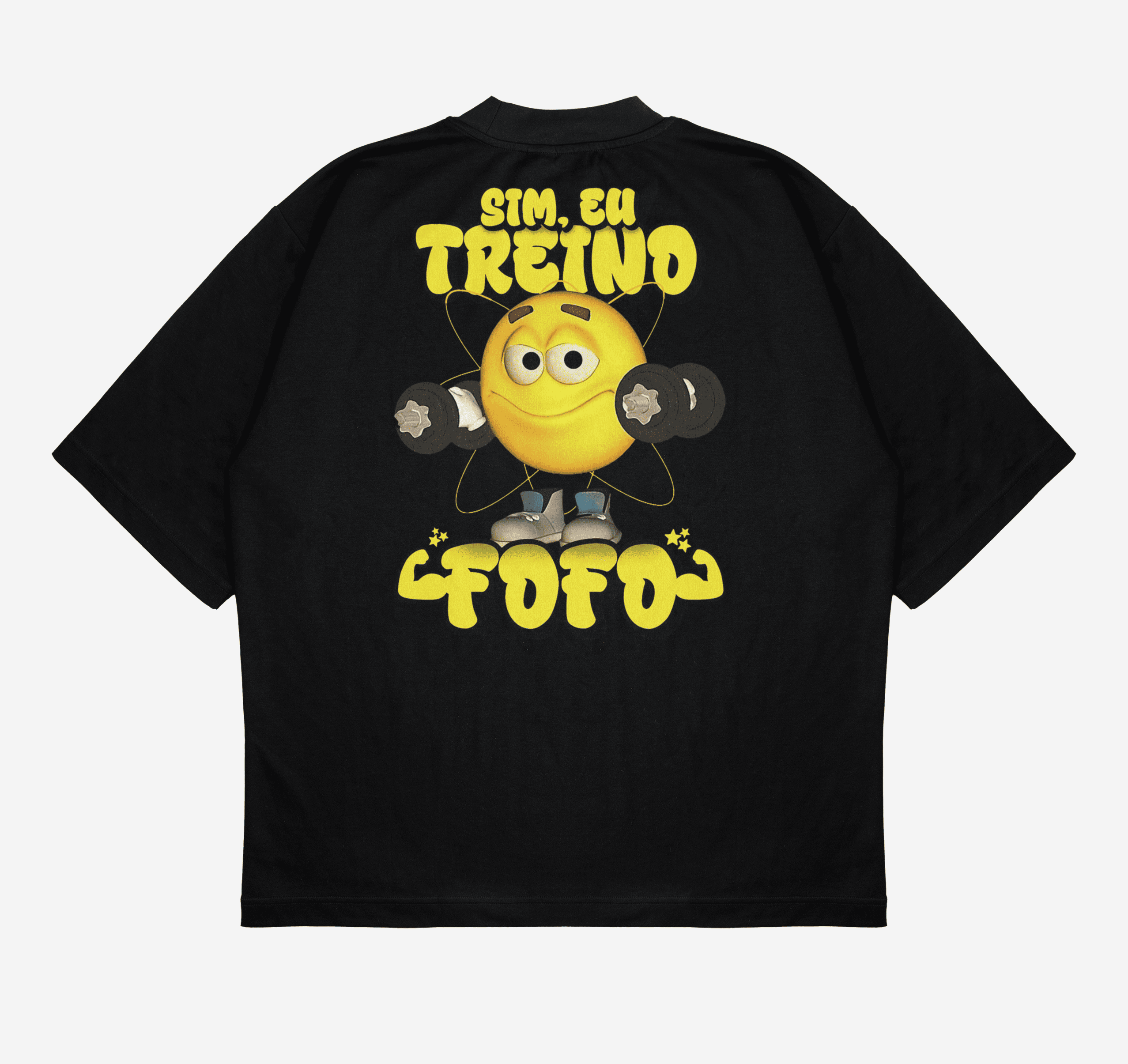 OVERSIZED - Sim eu treino fofo